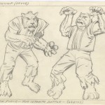 Jack Kirby : Teen Force - Werewolf (circa 1980)