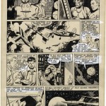 Fernando Fernandez : Page published in French comic-book "Cosmos" during the 50's