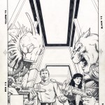 Jim Starlin : Pencil for Star Trek #25 cover (1986)