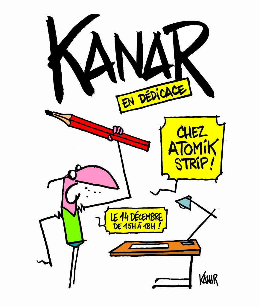 kanar dedicace atomik strip