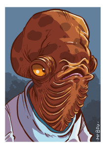 #113 Mr. Bou (Amiral Ackbar)