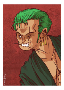 #135 Roronoa Zoro par Mr. Bou