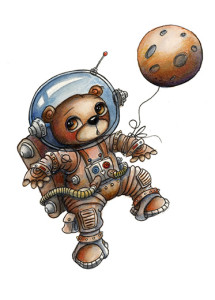 #145 Space Bear par MiLis