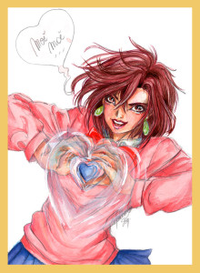 Dandadan : Momo Ayase par Lady Momochi